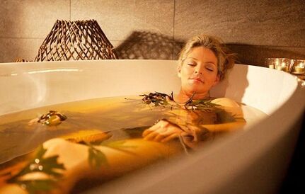 Bað fyrir þyngdartap