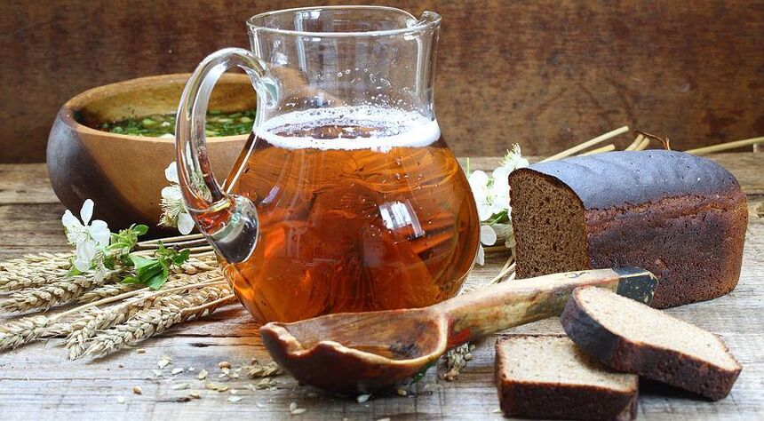gefa upp kvass á próteinfæði