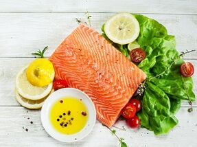 Prótein matseðillinn inniheldur fisk